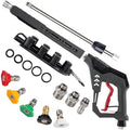 AURORA CAR Pressure Washer Gun with Swivel, with Replacement Wand Extension by AURORACAR