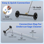 Tool Daily 16" Dual-Function Undercarriage Pressure Washer Attachment - Image 5