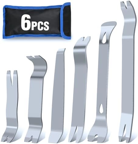 GOOACC 6PCS Metal Trim Removal Tool Auto Pry Tool Kit by GOOACC