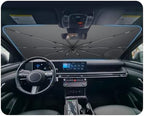 for Car Windshield Sunshade Umbrella 2022-2026 Hyundai Tucson Custom Fit Windshield Sun Protector Cover 6-Layer Heat-Resistant Fabric, Ultra-Strong Fiberglass Frame (for 2022-2026 Hyundai Tucson) by BSTW
