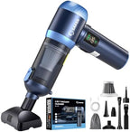 Saker 4 in1 Handheld Car Vacuum Portable Cordless 20000Pa HL157 Blue by Saker