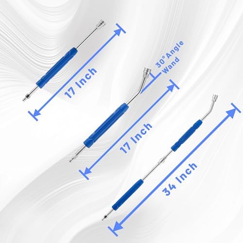 Pressure Washer Extension Wand, 17 Inch, 1/4'' Quick Connect, 2 Pack - Image 6