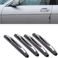 4PCS Car Door Edge Guards, Anti-Scratch Car Door Protector Trim Strip with Self Adhesive, Universal Door Guards for Cars Trucks SUVs, Exterior Car Accessories (Black) by Unknown