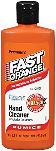 Permatex 25108-12PK Fast Orange Pumice Lotion Hand Cleaner, 7.5 oz. (Pack of 12) by FastOrange