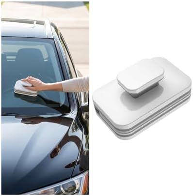 Magnetic Car Windshield Cleaner with Safety Rope Window Cleaner Tool by BCOWPV