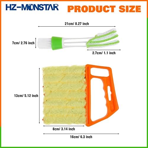 3Pcs Window Venetian Blind Cleaner Duster Tool for AC Duster Dirt - Image 7