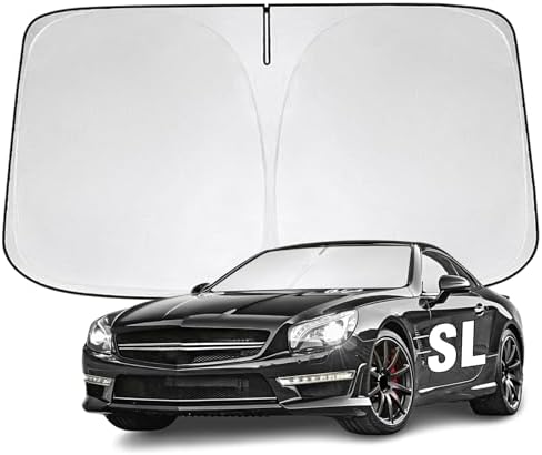Windshield Sun Shade for Mercedes Benz SL 400 450 500 SLC300 2013-2026 by YIZHUOMY