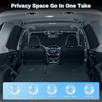 KUST Car Window Shades for Tesla Model X 2016-2020 Windshield Sun Shade Side Window Cover UV Block Privacy Protection Accessories for Camping Blackout Rear Back Full Set 10PCS - Image 5