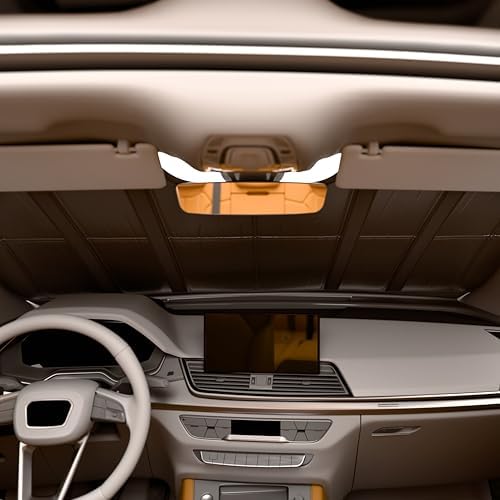 Autotech Park Foldable Sunshade Compatible with 2020-2025 Tesla Model Y and 2026 Model Y Juniper, Sunshade with Metal Reinforced Structure, Maintain Cool Interior and Save Space - Image 6