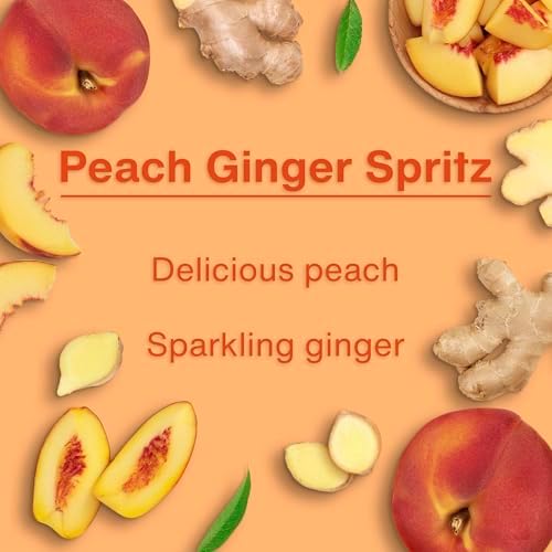 LITTLE TREES Car Air Freshener | Hanging Tree Provides Long Lasting Scent for Auto and Home | 24 Air Fresheners |Peach Ginger Spritz - Image 4