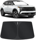 TINGLU Sun Shade for Nissan Kicks 2025 2026 Accessories Windshield Sun Shade Window Shade UV Rays Protection Sun Visor Cover with Steering Wheel Sunshade Storage Bag by TINGLU