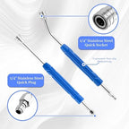 Pressure Washer Extension Wand, 17 Inch, 1/4'' Quick Connect, 2 Pack - Image 3
