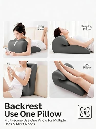 27° Wedge Pillow – Intimacy Pillow & Butt Cushion, Pregnancy Support Pillow, Reading Pillow, Positioning Furniture, Available in Two Styles (Green, Without Small Pillows) - Image 6