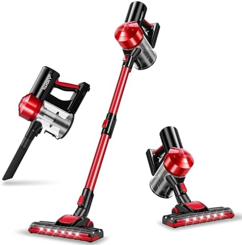 iwoly C150 Cordless Vacuum Cleaner with 2200mAh Rechargeable Battery, 18000Pa Cyclone Vacuum with HEPA Filter, Lightweight Portable Handheld Stick Vacuum for Home Hard Floor Car Cleaning by Providehigh-qualityproducts