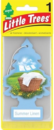 LITTLE TREES 076171673473 Daisy Fields Hanging Paper Tree for Home or Car, 6 Pack - Image 4