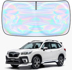 for Subaru Forester 2019-2026 Windshield Sun Shade - Custom Fit Subaru Forester 4 Layers Sunshade Foldable Front Window Sunshade Sun Visor Protector Block UV Rays Keep Your Car Cooler Car Accessories by Unknown