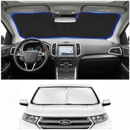 Custom Fit Windshield Sun Shade for Ford Edge 2015-2026 by Unknown