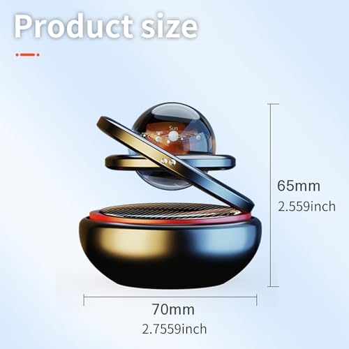 Kwak’s Solar Car Air Freshener Dashboard Decorations Gentle Ocean Scent - Image 2