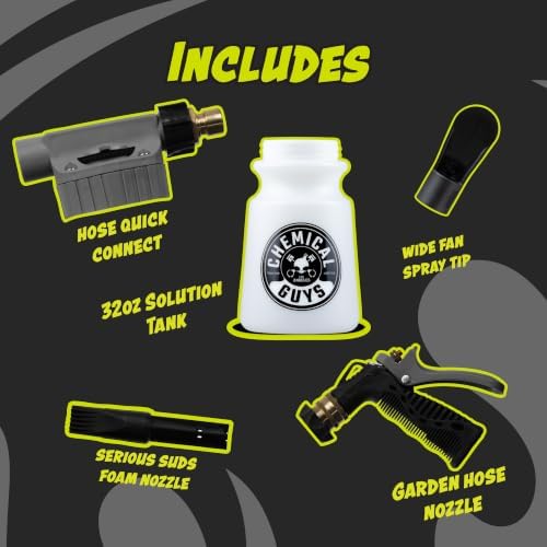 Chemical Guys, Foam Blaster EZ Hose Foam Gun & Chenille Wash Mitt Kit - Image 5