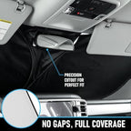 Windshield Sun Shade for Ford F-150 2021-2026 Accessories Foldable - Image 4