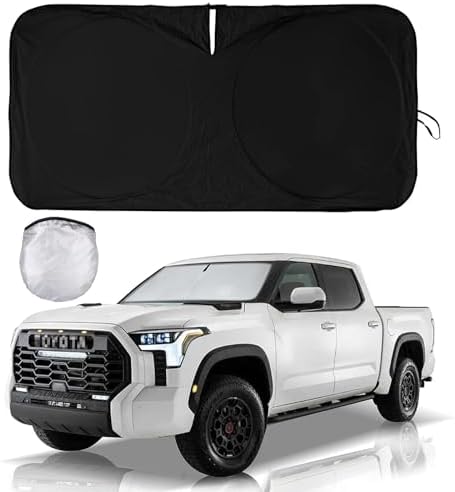 for Toyota Tundra 2005 2006 2007-2027 Car Sun Shade Windshield Sunshade by INSAUTO