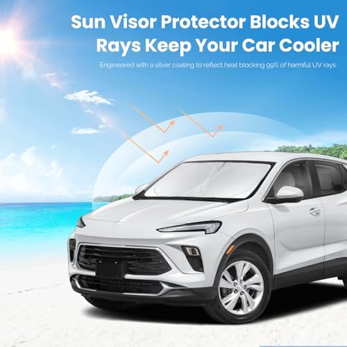 Custom fit Encore GX Windshield Sunshade for Buick Encore 2020-2025 2026 - Image 5