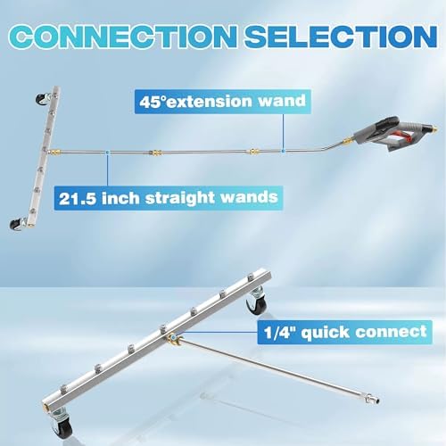 M MINGLE 24” Undercarriage Pressure Washer Attachment - Image 4