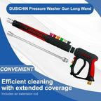 DUSICHIN Pressure Washer Accessory Gun Long Wand Soft Grip Handle - Image 7