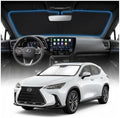 for Lexus NX NX250 NX350 NX350h NX450h+ Sun Shade Windshield Cover - Custom Fit NX Accessories 2015-2021 Sunshade Foldable UV Protection & Heat Shield Sun Visor Accessories by Unknown
