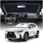 for Lexus NX NX250 NX350 NX350h NX450h+ Sun Shade Windshield Cover - Custom Fit NX Accessories 2015-2021 Sunshade Foldable UV Protection & Heat Shield Sun Visor Accessories by Unknown