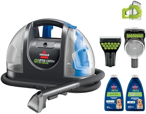BISSELL Little Green Pet Deluxe Portable Carpet Cleaner, 3353 by BISSELL