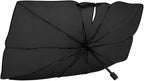 Car Sun Shade Umbrella, UV Heat Protector Front Window Sun Shield Cover Keep Interior Cool, Foldable Auto Windshield Sunshade Protect Car from Sun Heat Damage, Universal for Vehicles by Ywdiml
