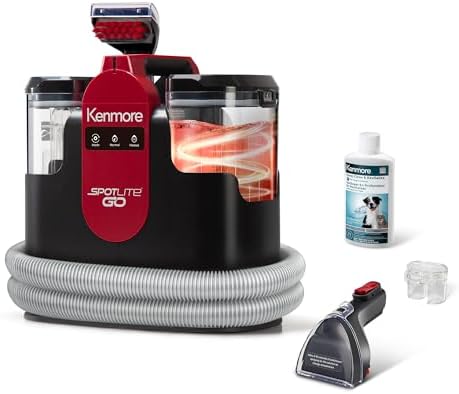 Kenmore SpotLite Go 16Kpa Portable Heated Carpet Spot Cleaner by Kenmore