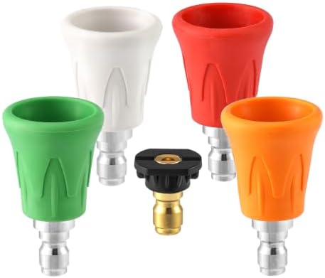 FIXFANS Pressure Washer Nozzle Guard, Power Washer Nozzle Tips, Orifice 3.5 by FIXFANS