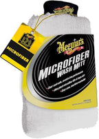 Meguiar's X3002 Microfiber Wash Mitt,Super-Thick,Reusable Wash Mitt for Ultimate Finish,Safe on Clear Coats,Leaving You with A Show Car Finish,(Pack of 6) by Meguiars