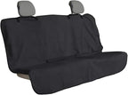 Osilly Car Seat Cover Towel Fabric, Anti-Slip Black Bench | Soft texture, granular backing, washable staff protection, easy cover adjustment, universal fit, car interior accessories by Osilly