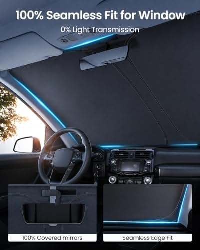 REEVAA Car Windshield Sun Shade for Toyota 4Runner (2026-2010) - Image 5