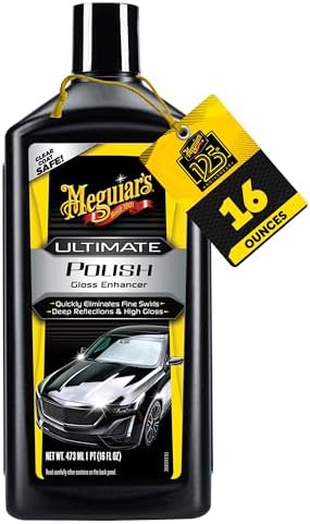 Meguiar’s Ultimate Polish, High-Gloss Polish for a Show Car Shine, 16 oz by Unknown