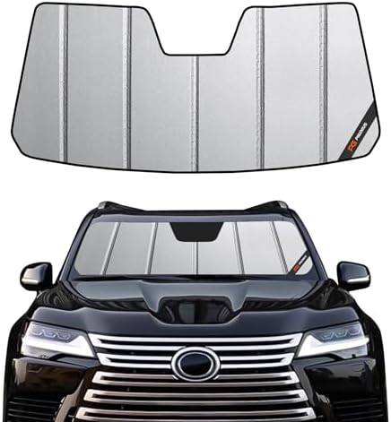 Pigenius Windshield Sun Shade for Lexus LX600 2022-2026, LX700h 2025-2026 Front Window Sunshade - Safeguard by Pigenius