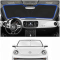 Custom Fit Windshield Sun Shade for Volkswagen VW Beetle 2012-2019 by Unknown
