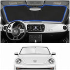 Custom Fit Windshield Sun Shade for Volkswagen VW Beetle 2012-2019 by Unknown