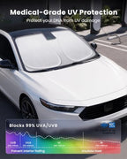 REEVAA Car Windshield Sun Shade for Honda Accord 2026 - Image 3