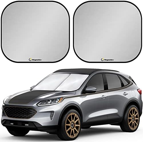 Magnelex Windshield Sun Shade - Reflective Fabric Blocks Sun and Keeps Your Vehicle Cool, Foldable Sun Shield for Car Sunshade by Magnelex