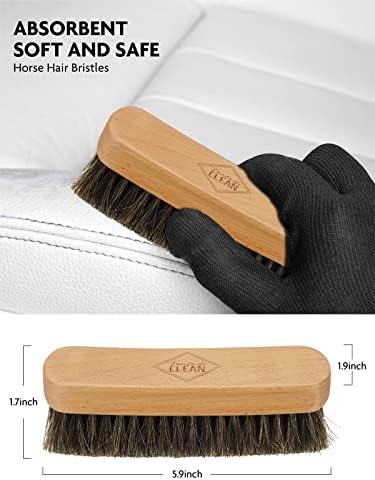 Fantasticlean Car Detailing Brush Set, Interior Leather Cleaning Kit, 9PCS - Image 2