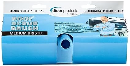 Dicor CP-MB10R Medium Bristle Brush for Exterior RV Roof Cleaning and Maintenance - Image 2
