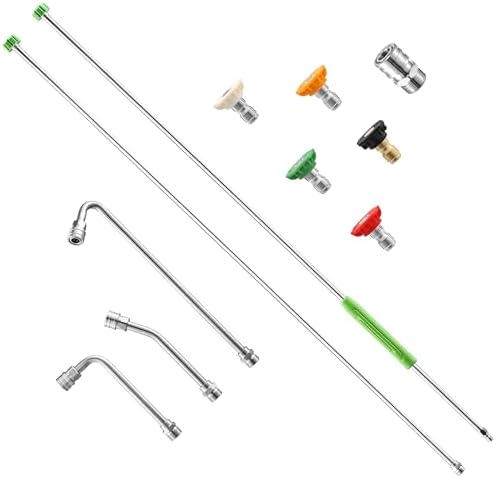 Pressure Washer Extension Wand, 120" Power Washer Lance by EZALOR