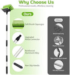 Ordenado 56" Car Wash Brush with Long Handle, Soft Bristle& Rubber Squeegee - Image 3