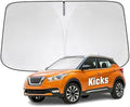 Windshield Sun Shade for Nissan Kicks 2018-2026 Sunshade by YIZHUOMY