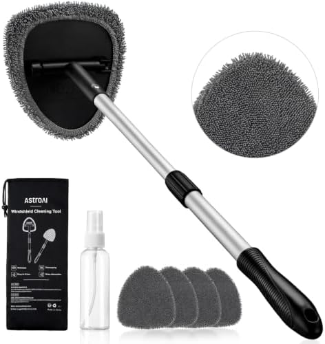 AstroAI 32" Ultra-Long Windshield Cleaner Tool & Car Interior Detailing Kit by AstroAI