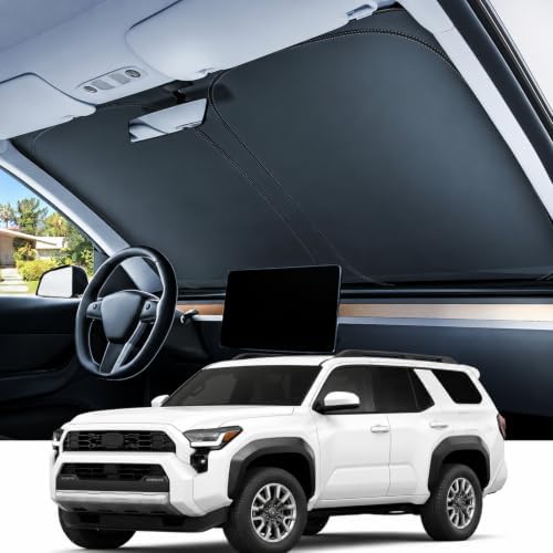 REEVAA Car Windshield Sun Shade for Toyota 4Runner 2026 by REEVAA